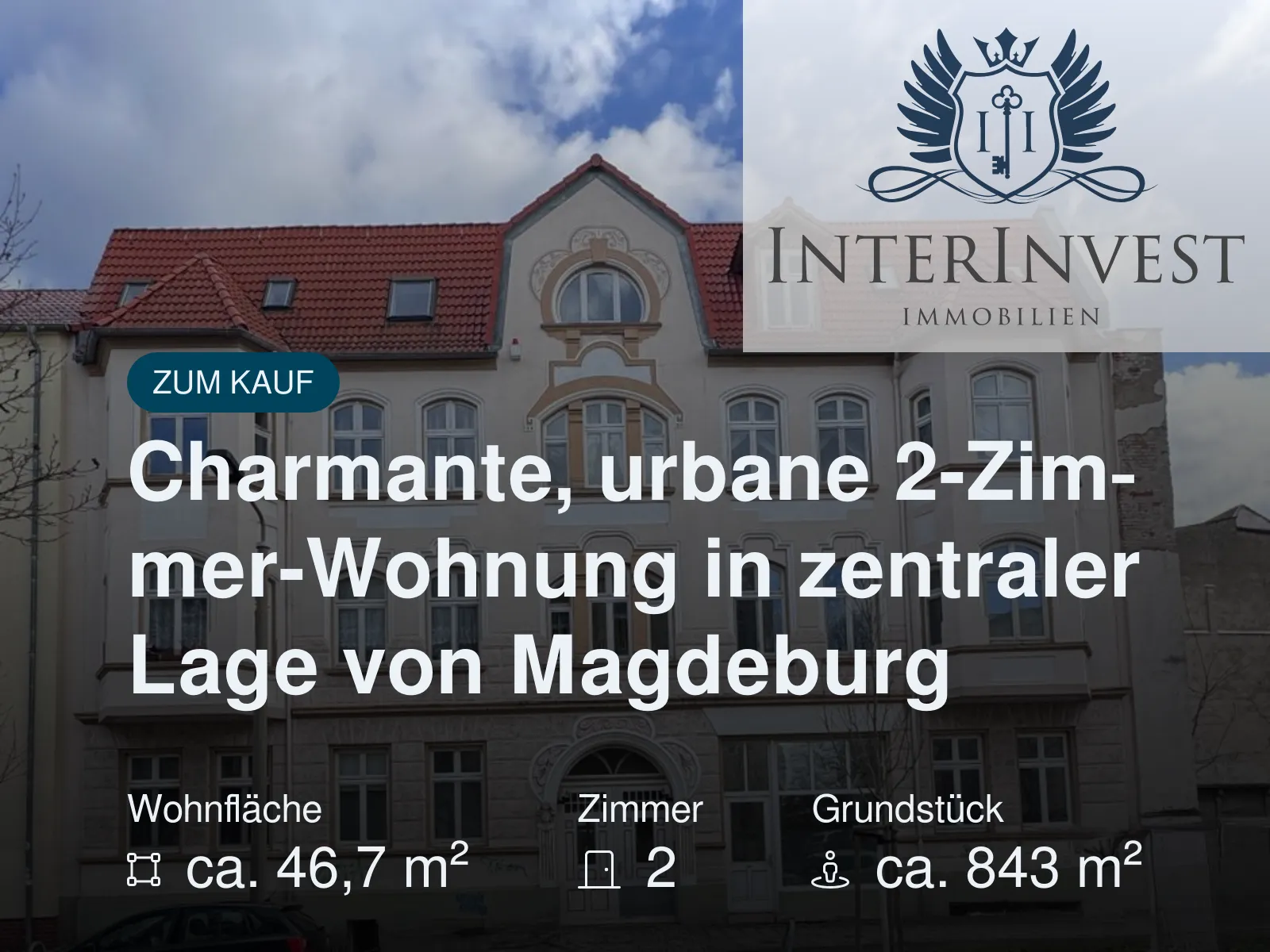 Neu im Angebot: Gepflegte 2-Zimmer-Wohnung mit Einbauküche in ruhigem Bauckauer Hinterhaus
