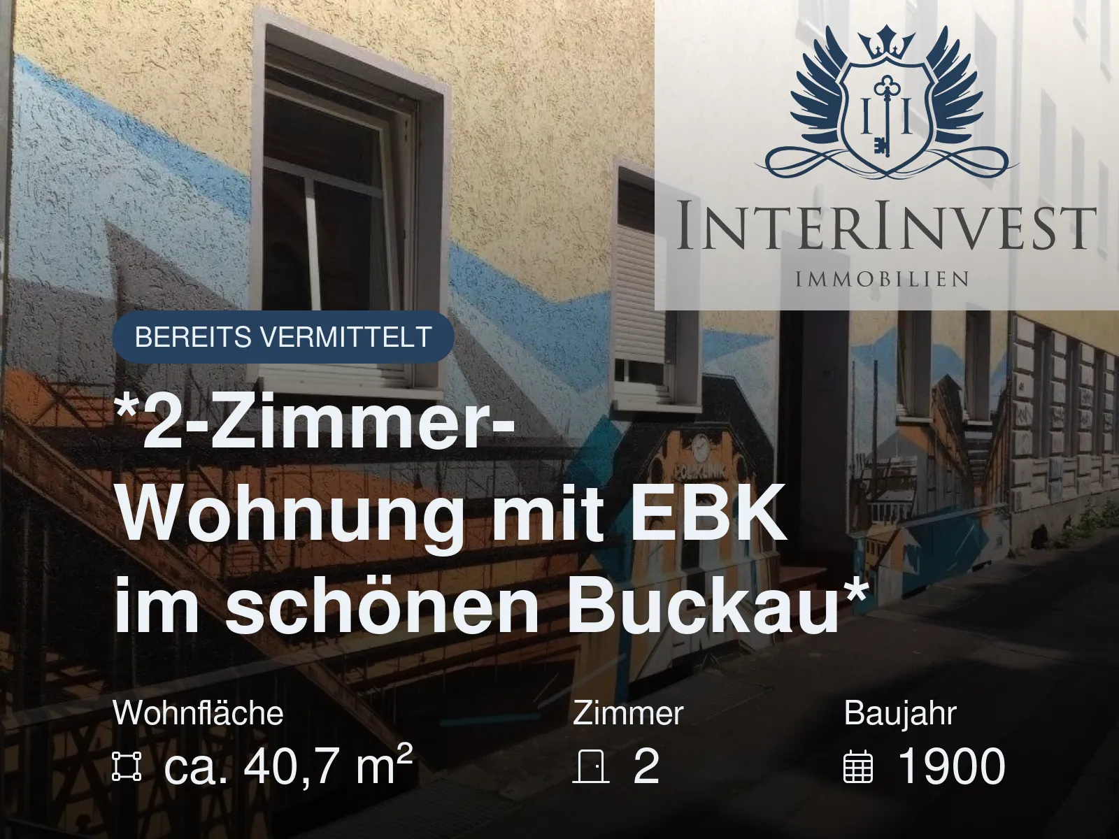 Nicht mehr verfügbar: *2-Zimmer-Wohnung mit EBK im schönen Buckau*