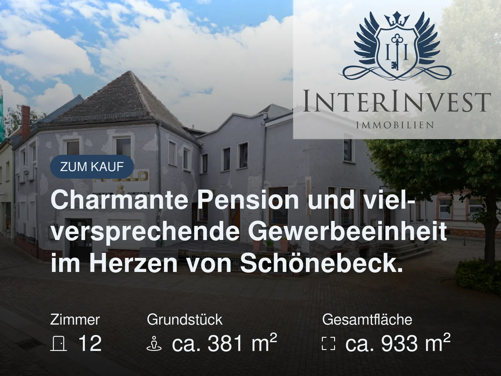 Neu im Angebot: Charmante Pension und vielversprechende Gewerbeeinheit im Herzen von Schönebeck.