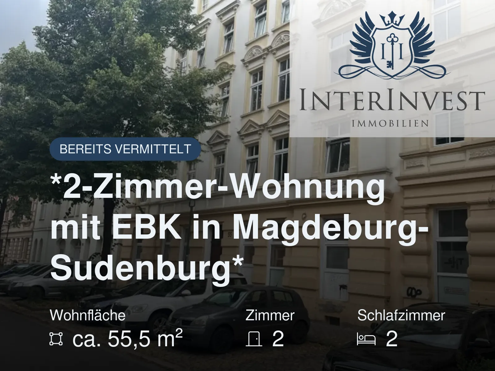 Nicht mehr verfügbar: *2-Zimmer-Wohnung mit EBK in Magdeburg-Sudenburg*