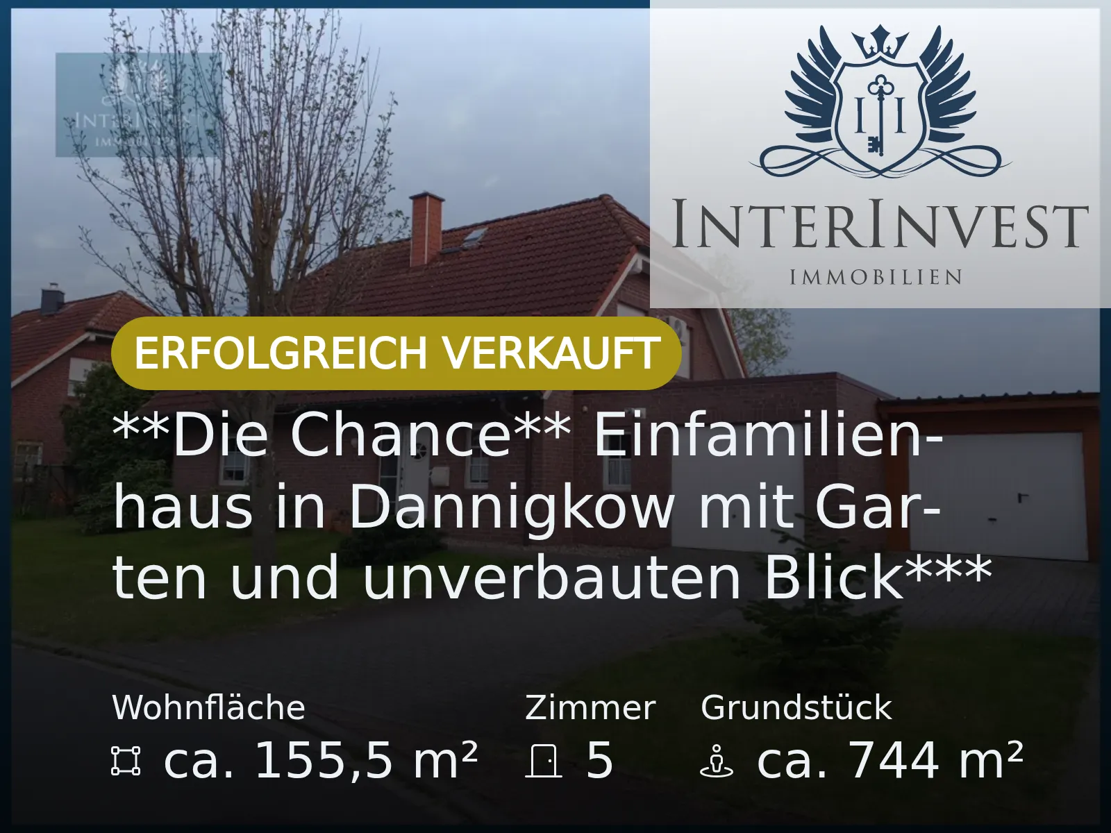 Nicht mehr verfügbar: **Die Chance** Einfamilienhaus in Dannigkow mit Garten und unverbauten Blick***