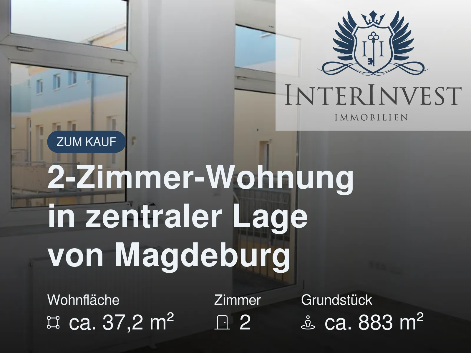 Neu im Angebot: 2-Zimmer-Wohnung in zentraler Lage von Magdeburg