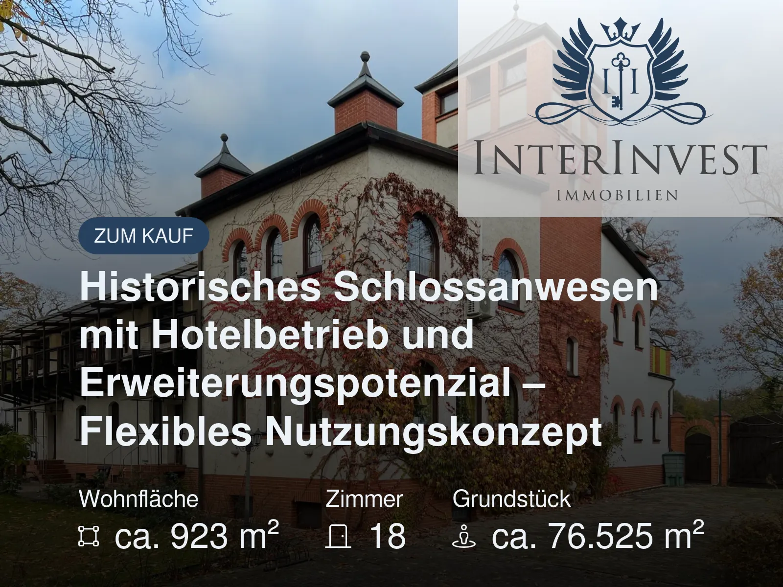 Neu im Angebot: Historisches Schlossanwesen mit Hotelbetrieb und Erweiterungspotenzial – Flexibles Nutzungskonzept