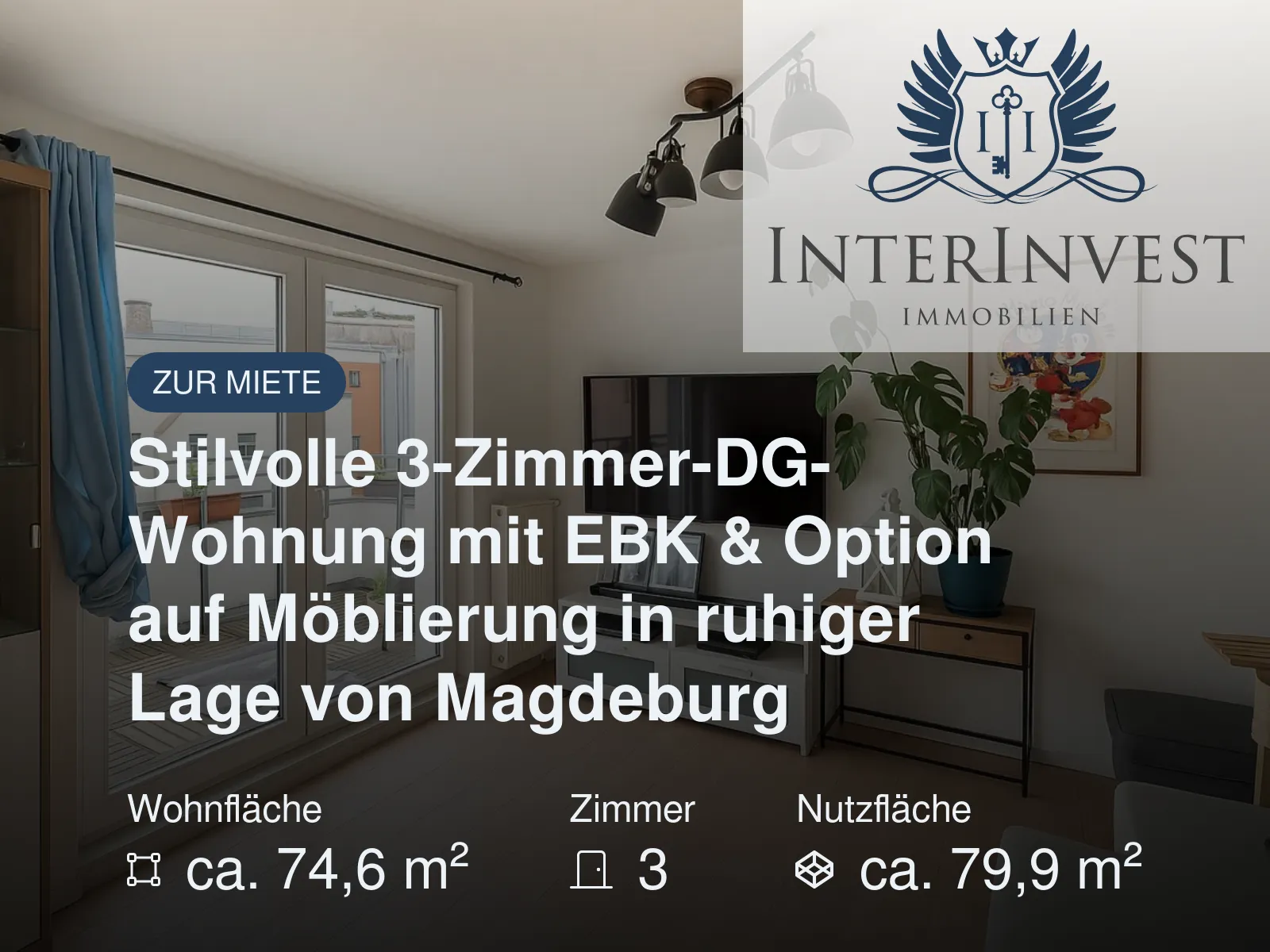 Nicht mehr verfügbar: *2-Zimmer-Wohnung mit EBK in Magdeburg-Sudenburg*