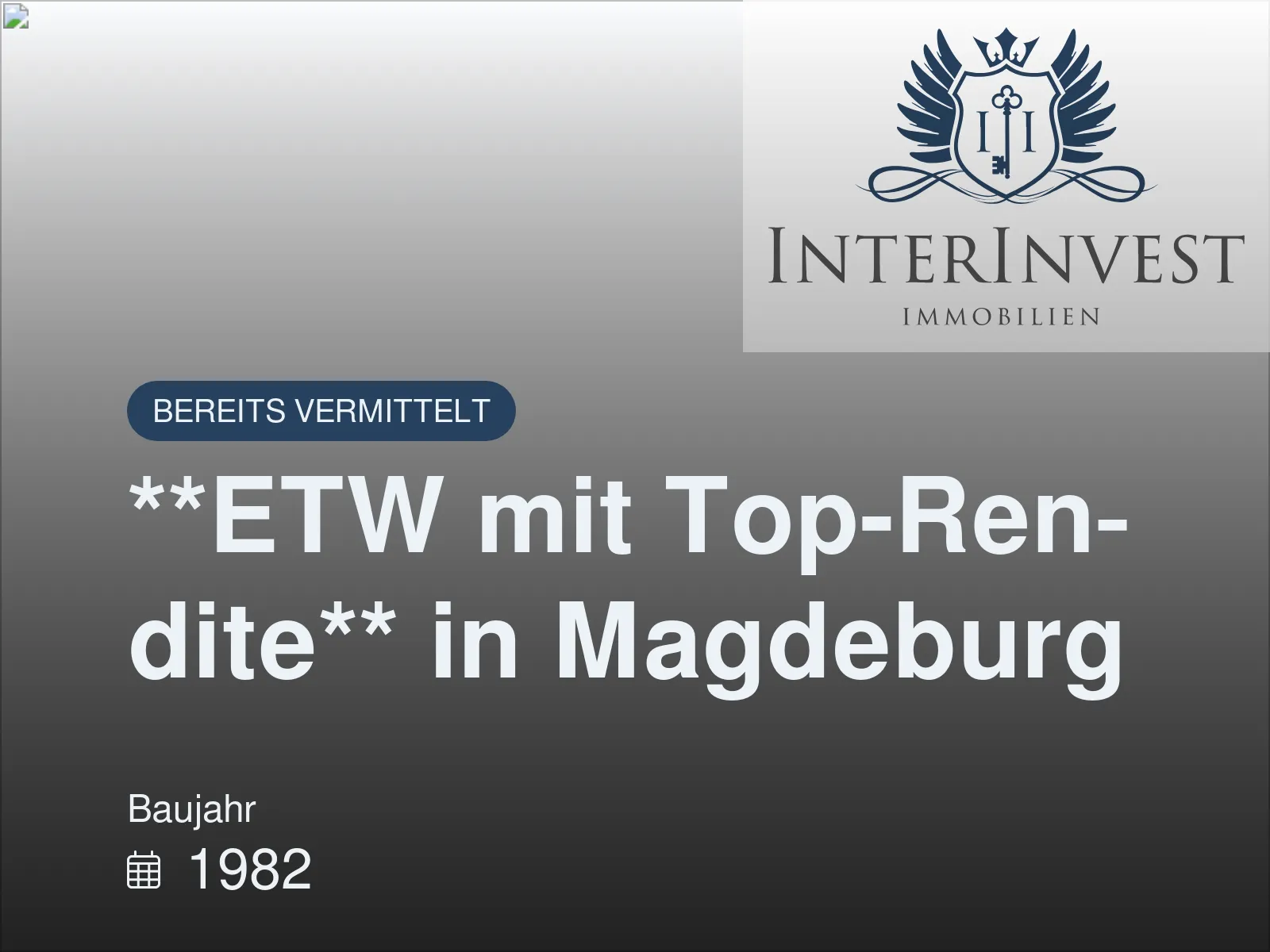Nicht mehr verfügbar: **ETW mit Top-Rendite** in Magdeburg