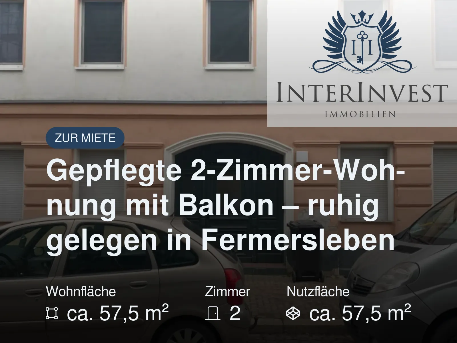 Neu im Angebot: Gepflegte 2-Zimmer-Wohnung mit Balkon – ruhig gelegen in Fermersleben