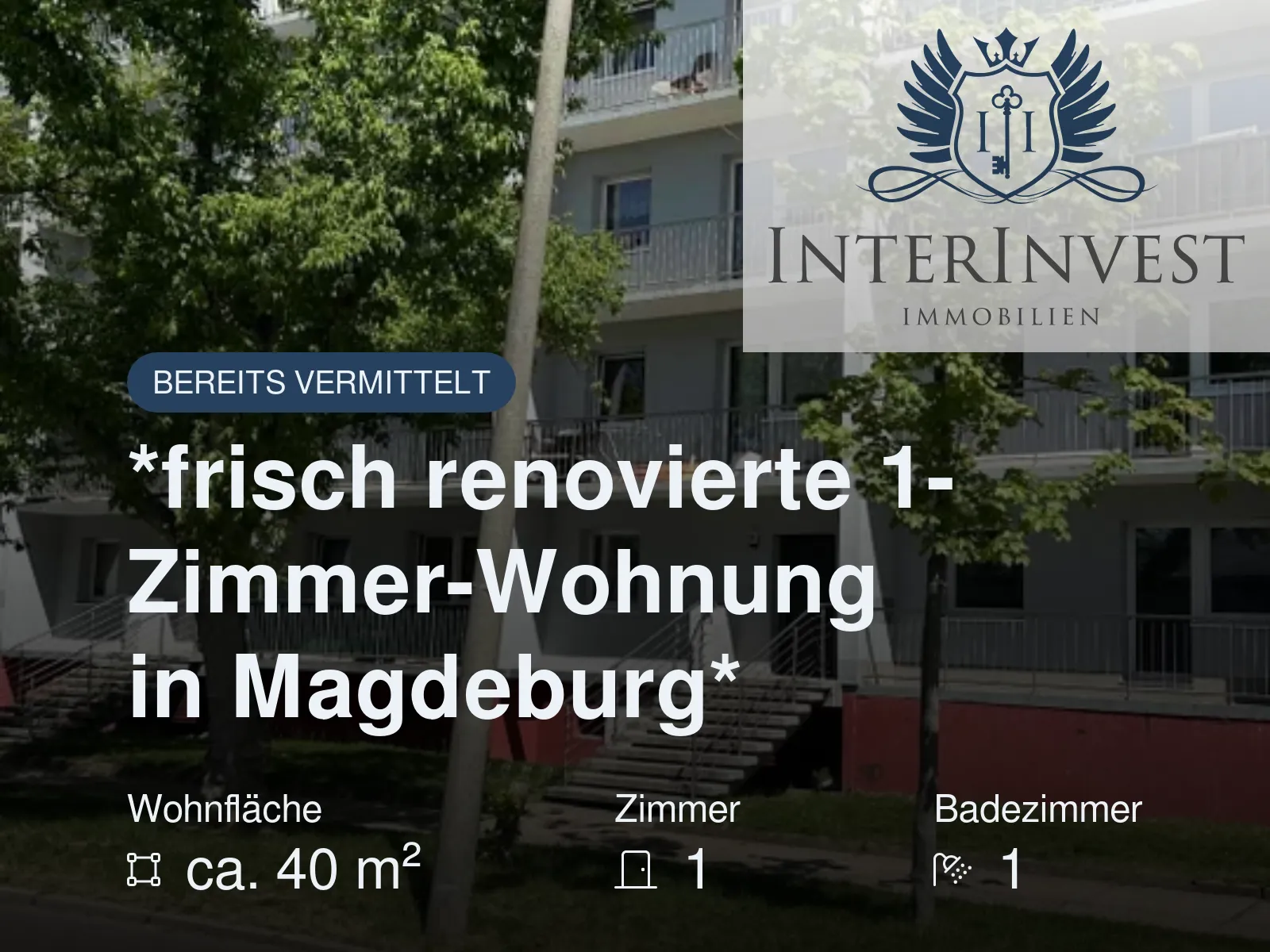 Neu im Angebot: Gepflegte Dreiraumwohnung mit Balkon in Salbke